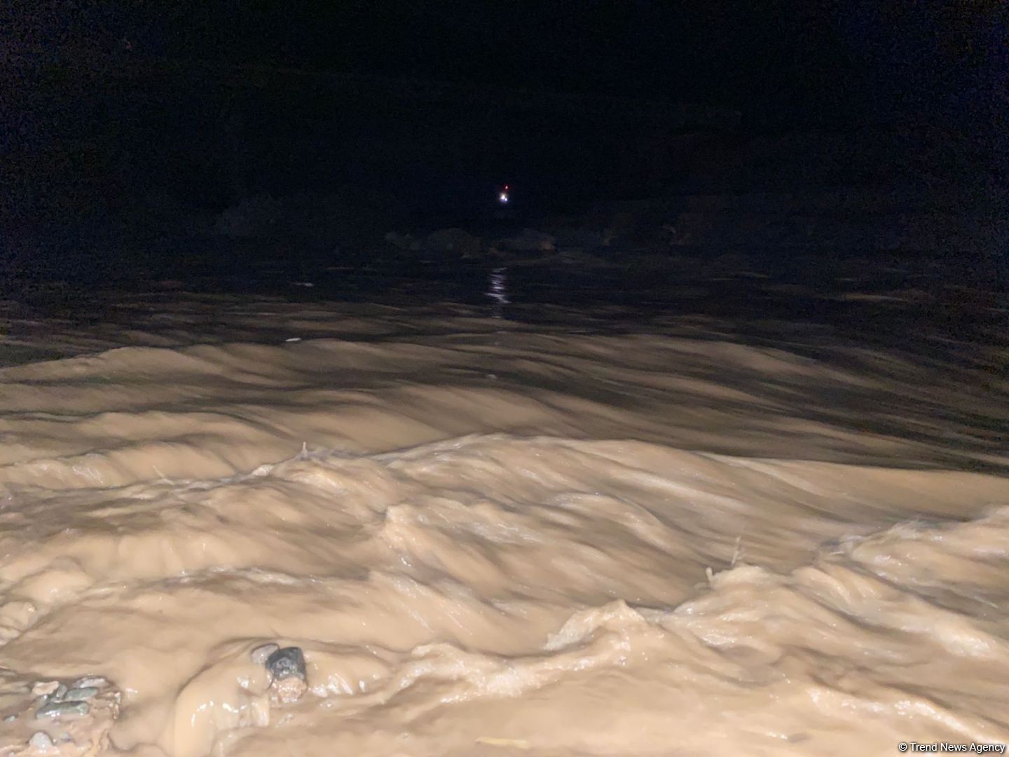 Ağdama sel gəlib (FOTO)