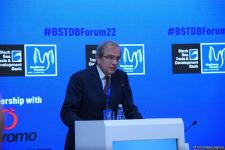 Samir Şərifov Qara Dəniz Ticarət və İnkişaf Bankını Qarabağda biznes layihələrinə dəstək verməyə çağırıb (FOTO)