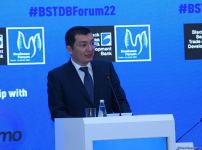 Samir Şərifov Qara Dəniz Ticarət və İnkişaf Bankını Qarabağda biznes layihələrinə dəstək verməyə çağırıb (FOTO)