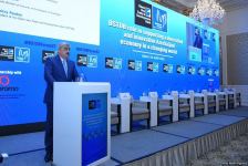 Samir Şərifov Qara Dəniz Ticarət və İnkişaf Bankını Qarabağda biznes layihələrinə dəstək verməyə çağırıb (FOTO)
