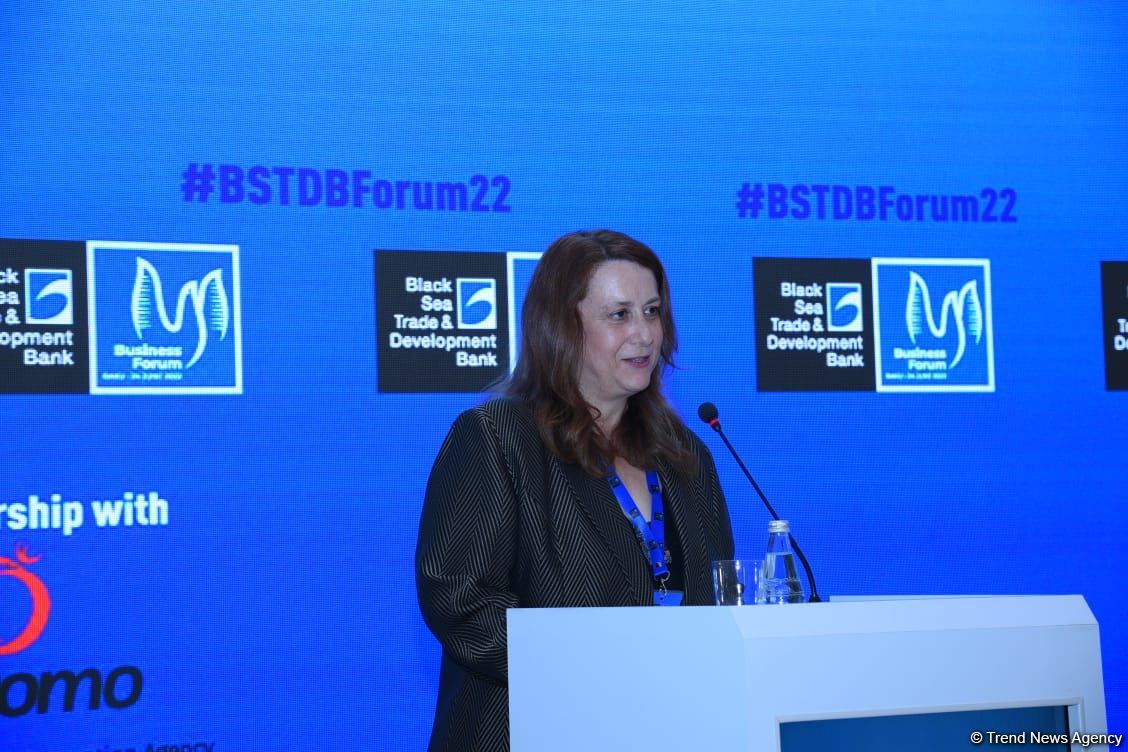 Samir Şərifov Qara Dəniz Ticarət və İnkişaf Bankını Qarabağda biznes layihələrinə dəstək verməyə çağırıb (FOTO)