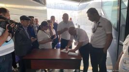 Bakı-Füzuli-Bakı reysi üzrə birinci avtobus yola düşüb (FOTO)