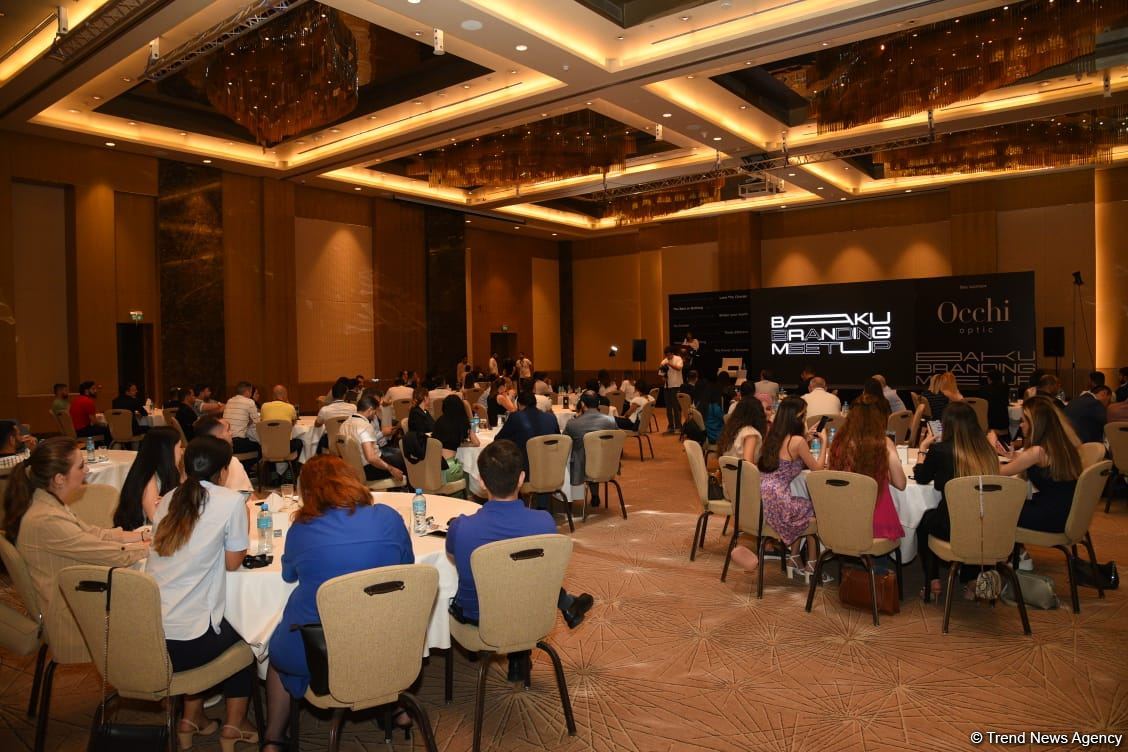 Bakıda "Baku Branding Meetup" adı ilə iş adamlarının görüşü keçirilib (FOTO)