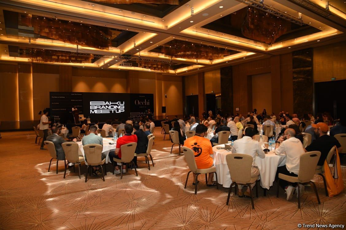 Bakıda "Baku Branding Meetup" adı ilə iş adamlarının görüşü keçirilib (FOTO)