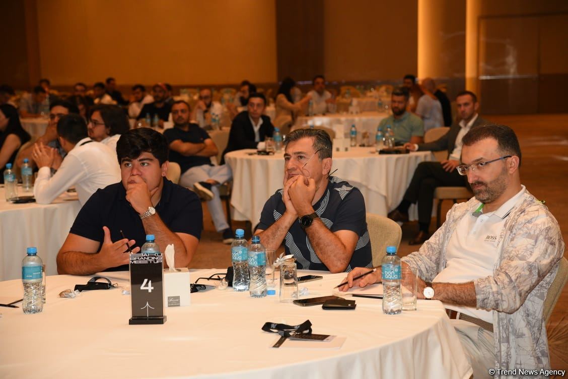 Bakıda "Baku Branding Meetup" adı ilə iş adamlarının görüşü keçirilib (FOTO)