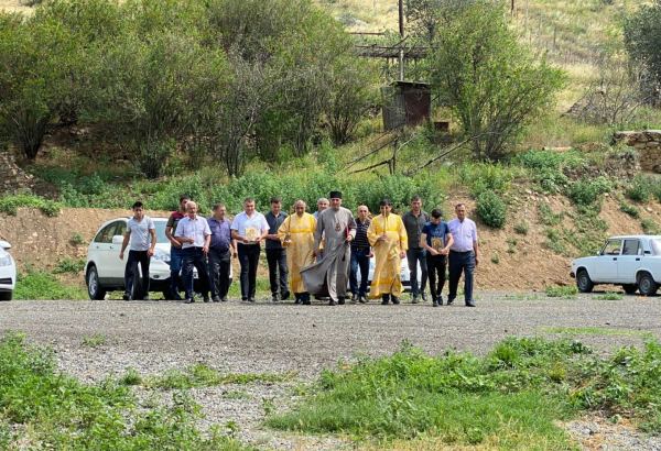 Alban-Udi dini icmasının Suqovuşana səfəri başlayıb (FOTO)