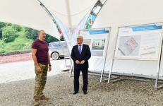 Prezident İlham Əliyev Göygöl, Kəlbəcər və Laçın rayonlarına səfər edib (FOTO/VİDEO)