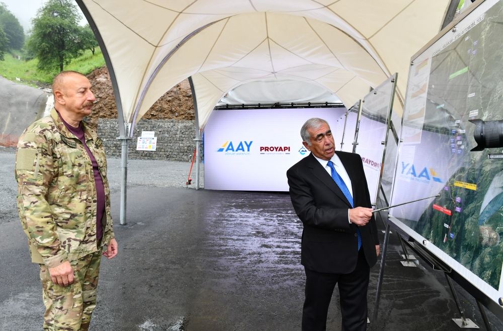 Prezident İlham Əliyev Göygöl, Kəlbəcər və Laçın rayonlarına səfər edib (FOTO/VİDEO)