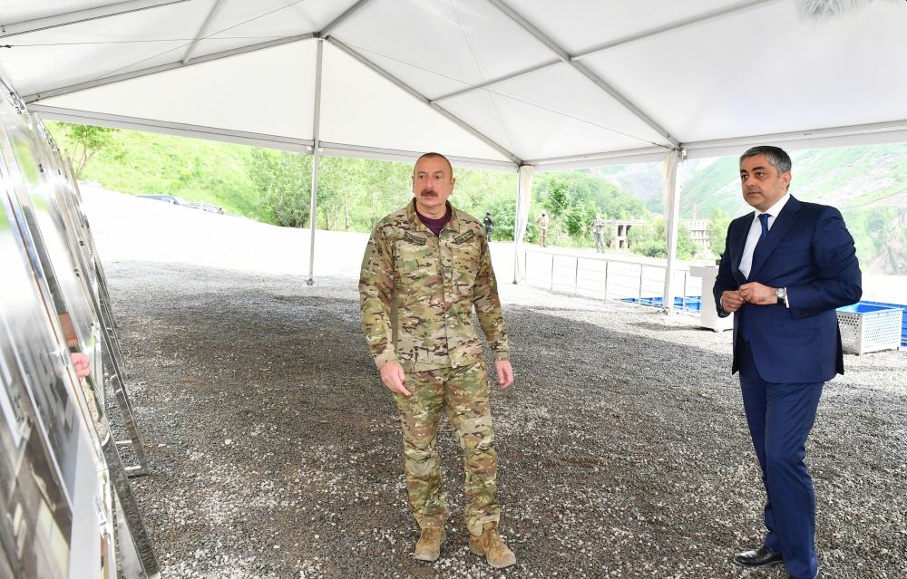 Prezident İlham Əliyev Göygöl, Kəlbəcər və Laçın rayonlarına səfər edib (FOTO/VİDEO)