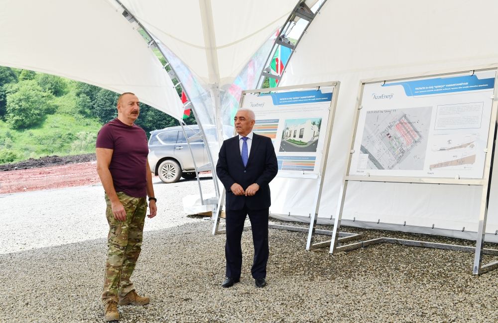 Prezident İlham Əliyev Göygöl, Kəlbəcər və Laçın rayonlarına səfər edib (FOTO/VİDEO)
