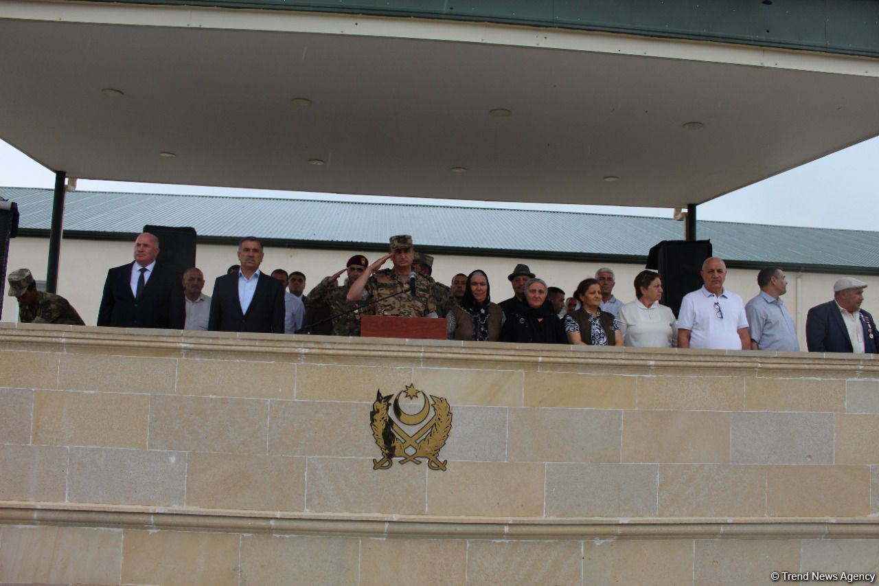 Ağdamda N saylı hərbi hissədə Silahlı Qüvvələr Günü münasibəti ilə tədbir keçirilib (FOTO)