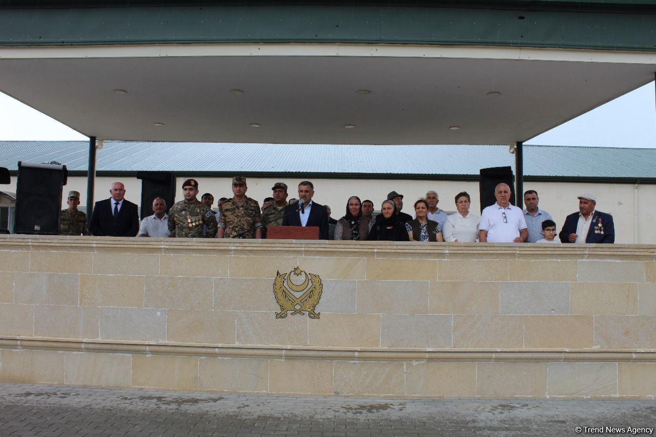 Ağdamda N saylı hərbi hissədə Silahlı Qüvvələr Günü münasibəti ilə tədbir keçirilib (FOTO)