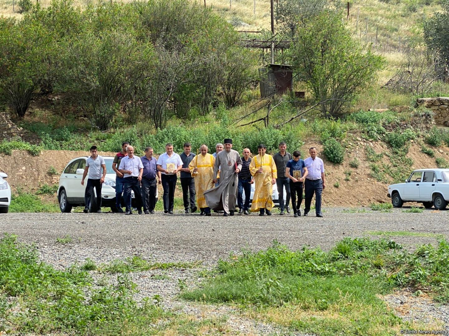 Alban-Udi dini icmasının Suqovuşana səfəri başlayıb (FOTO)