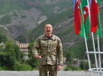 Prezident İlham Əliyev Kəlbəcərdə “İstisu” sanatoriyasının təməlqoyma mərasimində iştirak edib (YENİLƏNİB) (FOTO/VİDEO)