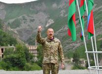 Prezident İlham Əliyev Kəlbəcərdə “İstisu” sanatoriyasının təməlqoyma mərasimində iştirak edib (YENİLƏNİB) (FOTO/VİDEO)