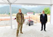 Prezident İlham Əliyev Kəlbəcər Rəqəmsal İdarəetmə Mərkəzinin təməlini qoyub (YENİLƏNİB) (FOTO/VİDEO)