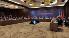 Hazırda Azərbaycan-Qazaxıstan-Türkiyə əməkdaşlığı böyük əhəmiyyət kəsb edir - Ceyhun Bayramov (FOTO)