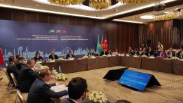 Hazırda Azərbaycan-Qazaxıstan-Türkiyə əməkdaşlığı böyük əhəmiyyət kəsb edir - Ceyhun Bayramov (FOTO)