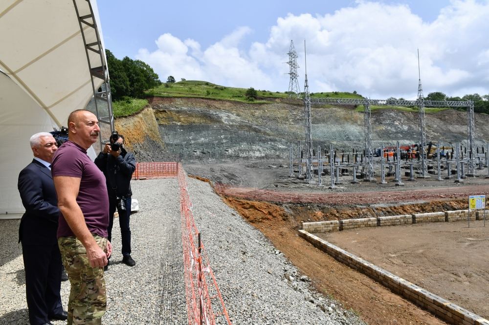 Prezident İlham Əliyev Laçında “Qorçu” elektrik yarımstansiyasında görülən işlərlə tanış olub (FOTO/VİDEO) (YENİLƏNİB)