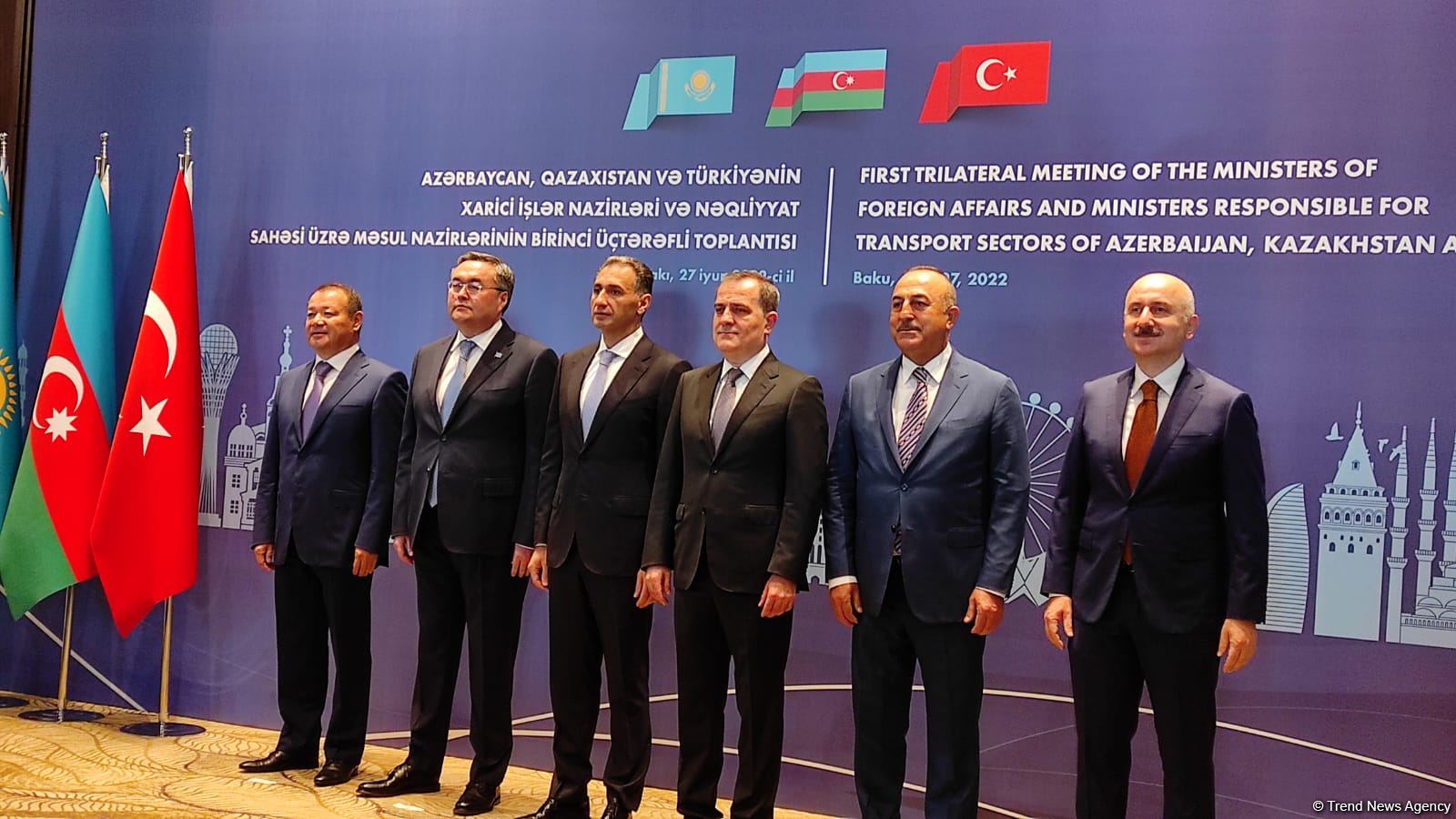 Hazırda Azərbaycan-Qazaxıstan-Türkiyə əməkdaşlığı böyük əhəmiyyət kəsb edir - Ceyhun Bayramov (FOTO)