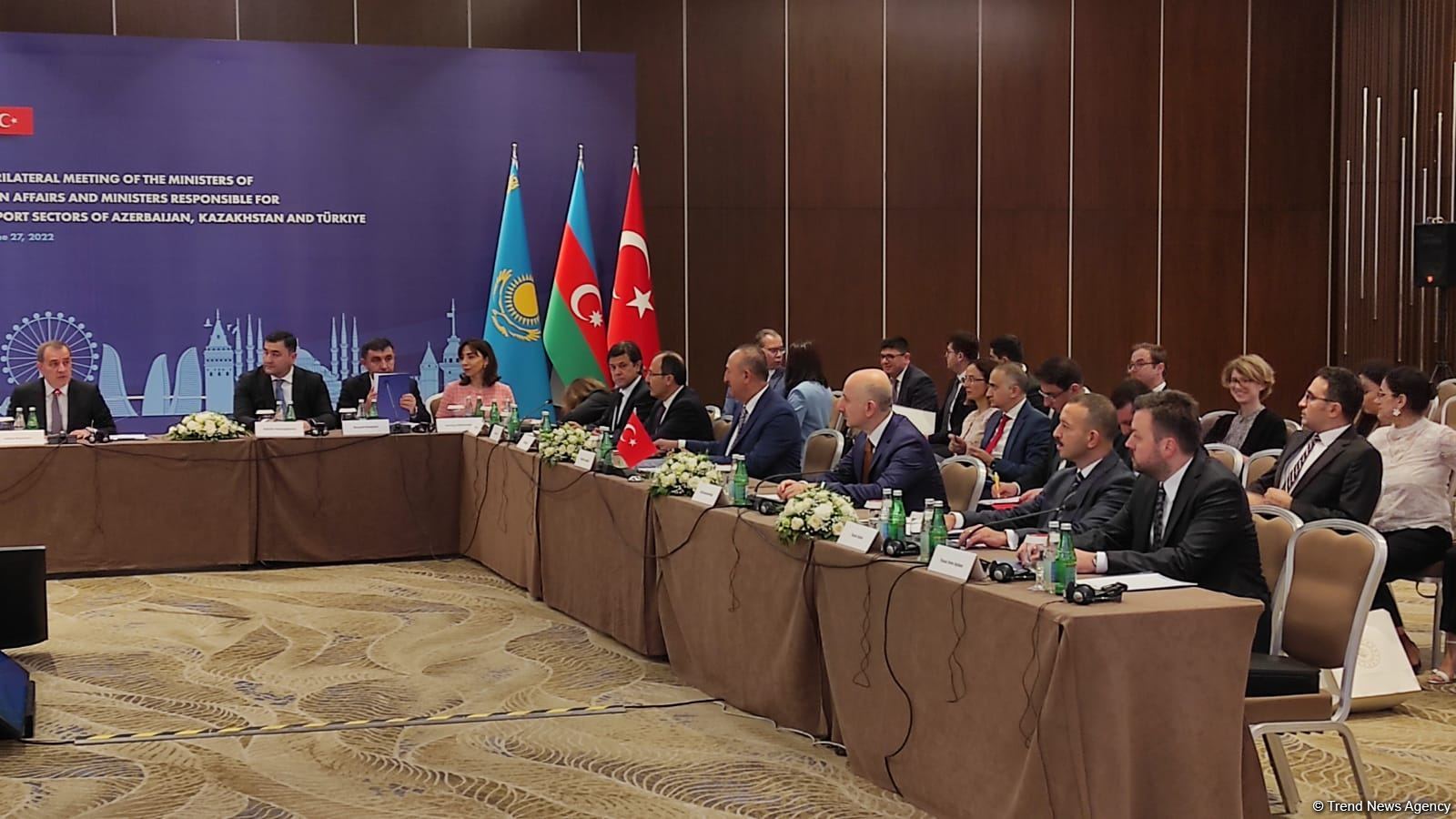 Hazırda Azərbaycan-Qazaxıstan-Türkiyə əməkdaşlığı böyük əhəmiyyət kəsb edir - Ceyhun Bayramov (FOTO)
