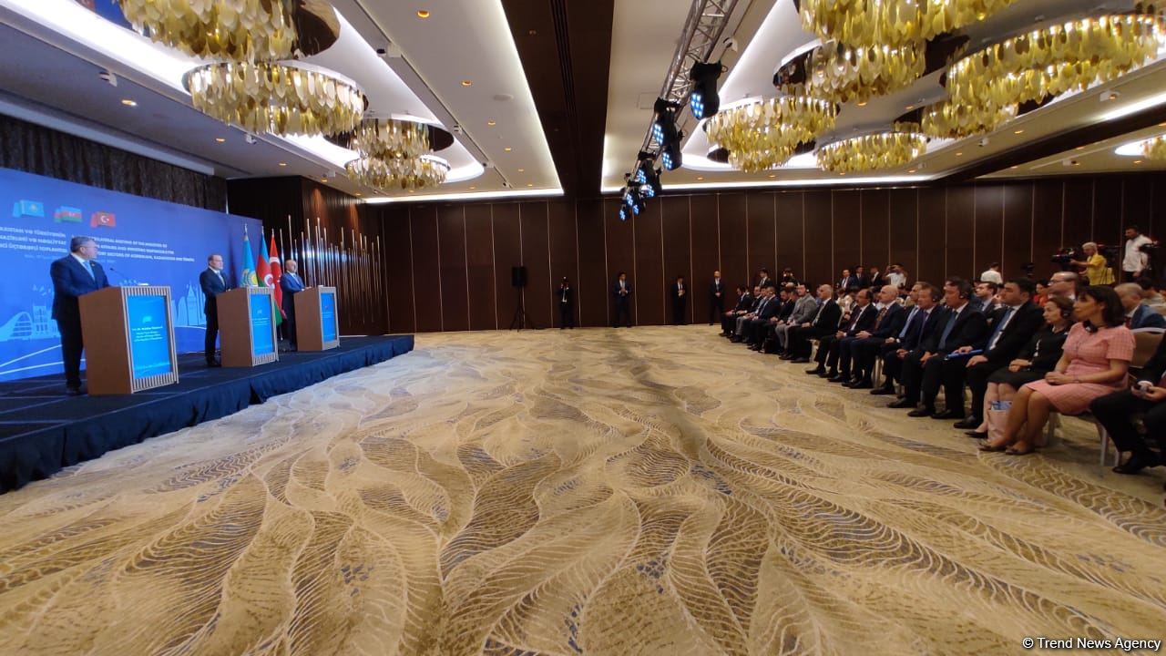Azərbaycan, Qazaxstan və Türkiyə əməkdaşlığını inkişaf etdirmək adına bir çox işlər aparılır - Çavuşoğlu