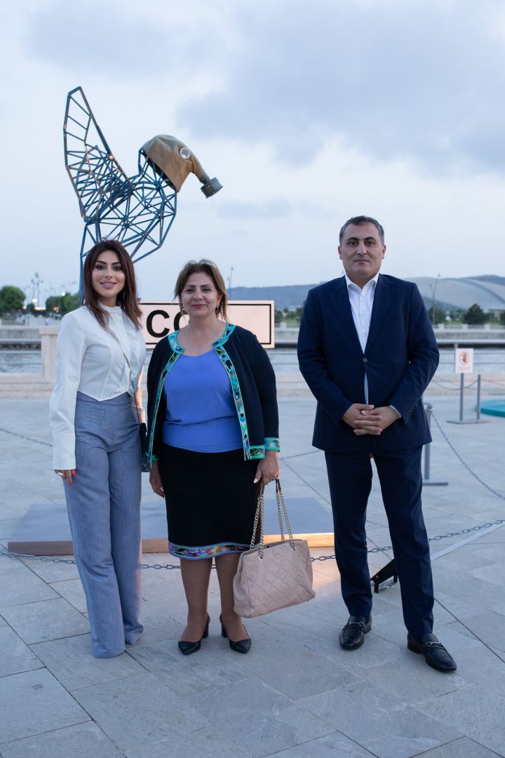 Bakıda NARGIS nəşriyyat evinin “Planet Calling” adlı ekoloji sərgisinin açılışı olub (VİDEO, FOTO)