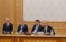 Prezident İlham Əliyev Aşqabadda Xəzəryanı Dövlətlərin Dövlət Başçılarının VI Zirvə Toplantısında iştirak edib (FOTO/VİDEO) (YENİLƏNİB-2)