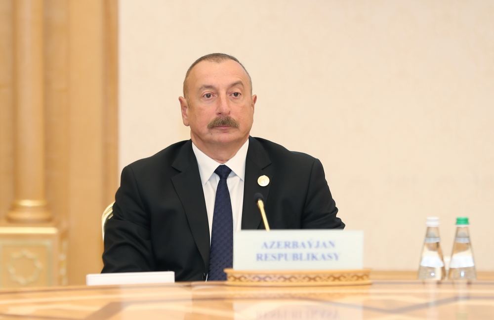 Prezident İlham Əliyev: Azərbaycan Avrasiyanın mühüm nəqliyyat və logistika mərkəzlərindən biridir