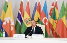 Prezident İlham Əliyev Qoşulmama Hərəkatı Parlament Şəbəkəsinin Bakı konfransında iştirak edib (FOTO/VİDEO) (YENİLƏNİB-3)