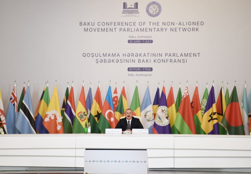 Prezident İlham Əliyev: Pandemiya dövründə 80-dən çox ölkəyə maddi yardım və humanitar dəstək göstərdik