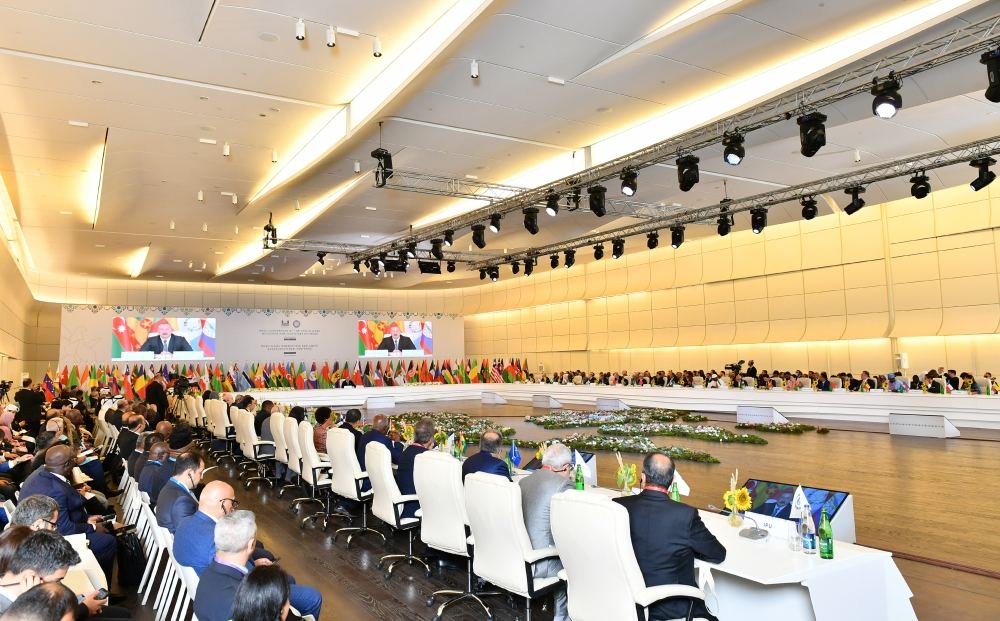 Prezident İlham Əliyev Qoşulmama Hərəkatı Parlament Şəbəkəsinin Bakı konfransında iştirak edib (FOTO/VİDEO) (YENİLƏNİB-3)