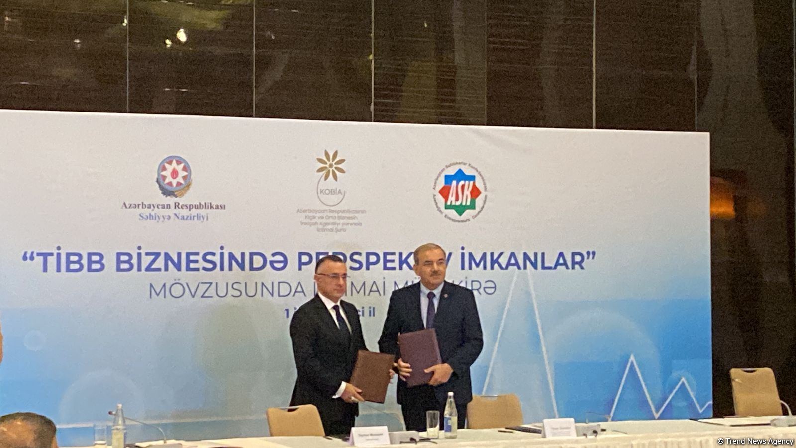 Səhiyyə Nazirliyi ilə Sahibkarlar Konfederasiyası arasında anlaşma memorandumu imzalanıb (FOTO)