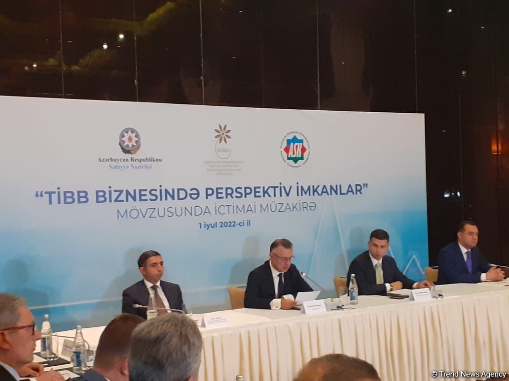 Azərbaycanda özəl səhiyyə sektorunda 1400-ə yaxın biznes subyekti fəaliyyət göstərir - Nazir (FOTO)