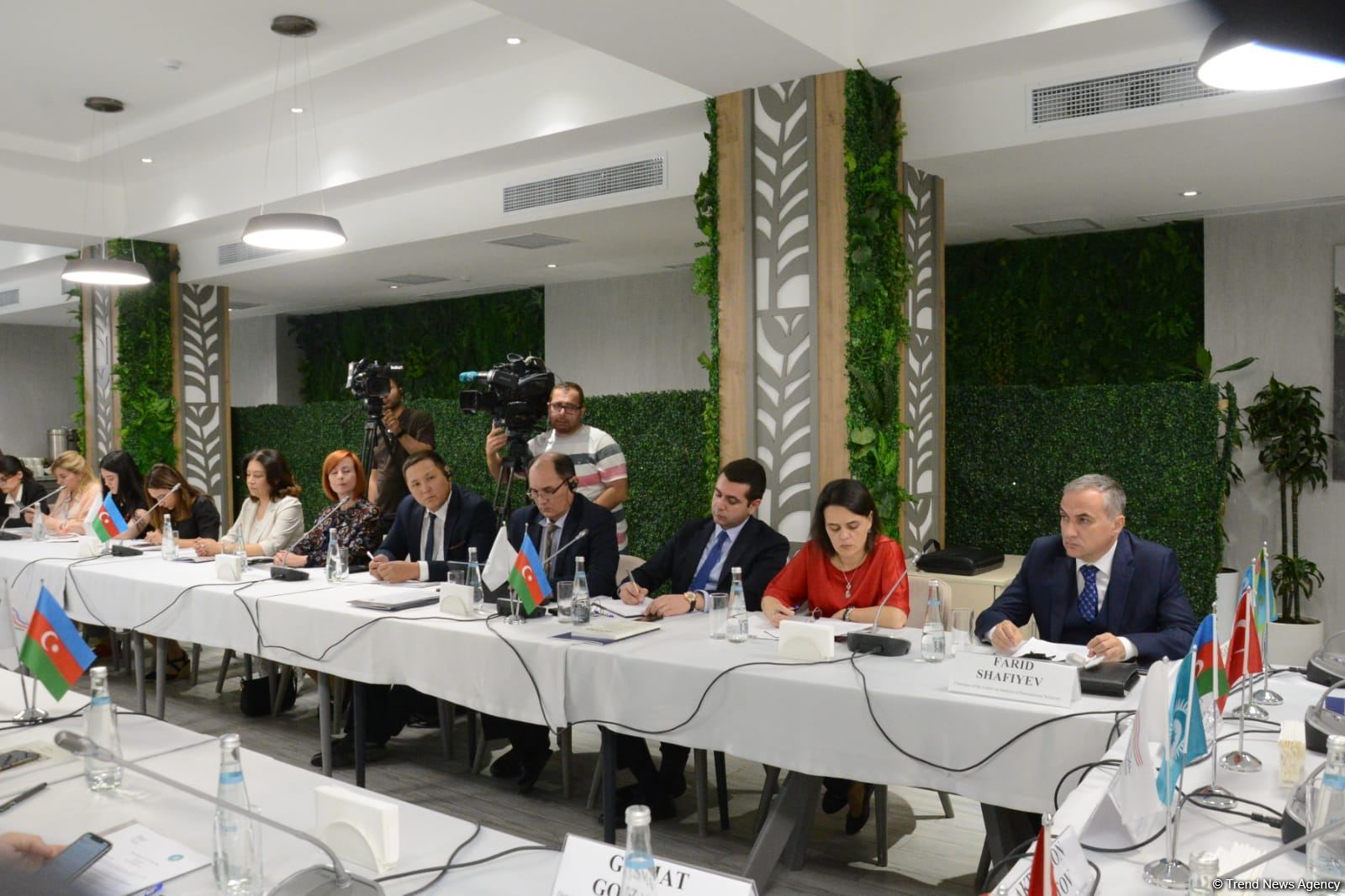 Şuşada TDT-yə üzv və müşahidəçi ölkələrin beyin mərkəzlərinin konfransı keçirilir (FOTO)