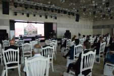 Ermənistan tərəfindən Azərbaycan irsinin dağıdılmasından bəhs edən kitabın təqdimatı olub (FOTO)
