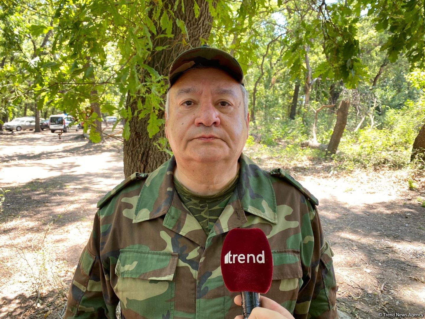 Qurumuş ot və kolları yandırmaqla təmizləmək yaşıllıq massivinin yanmasına səbəb olur - Polkovnik