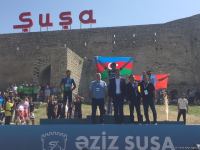 “Əziz Şuşa” beynəlxalq velosiped yarışının ikinci mərhələsinin qalib və mükafatçıları təltif ediliblər (FOTO)
