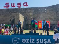 “Əziz Şuşa” beynəlxalq velosiped yarışının ikinci mərhələsinin qalib və mükafatçıları təltif ediliblər (FOTO)