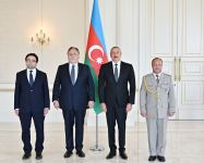 Prezident İlham Əliyev Çex Respublikasının Azərbaycanda yeni təyin olunmuş səfirinin etimadnaməsini qəbul edib (FOTO/VİDEO) (YENİLƏNİB)