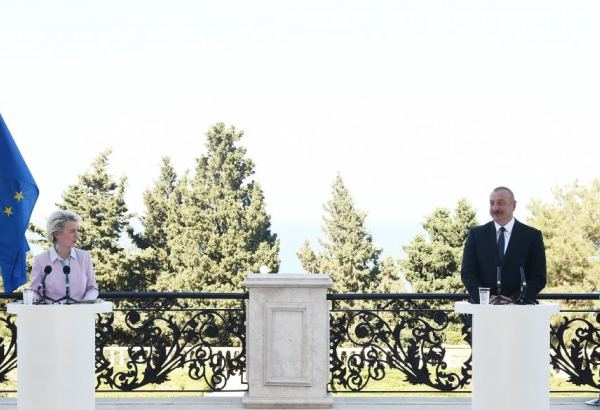 Azərbaycandan Avropa İttifaqına təchiz edilən qazın həcmini ikiqat artıracağıq - Ursula Fon der Lyayen