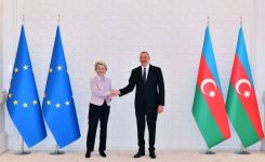 Prezident İlham Əliyevin Avropa Komissiyasının Prezidenti ilə geniş tərkibdə görüşü keçirilib (FOTO/VİDEO) (YENİLƏNİB-2)