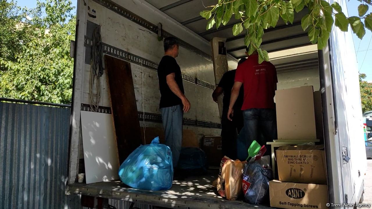 Ağalı kənd sakinləri doğma torpaqlarına yola düşür (Trend TV-nin reportajı)