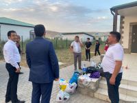 Ağalı sakinlərinə öz evlərinin açarları təqdim olunub (FOTO)