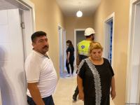 Ağalı sakinlərinə öz evlərinin açarları təqdim olunub (FOTO)