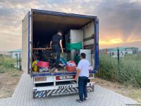 Ağalı sakinlərinə öz evlərinin açarları təqdim olunub (FOTO)
