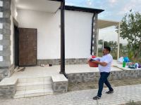 Ağalı sakinlərinə öz evlərinin açarları təqdim olunub (FOTO)