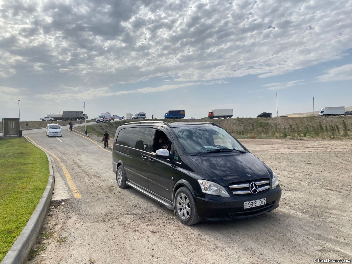 Ağalı kəndinin sakinləri öz yurdlarında (FOTO)