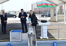 Prezident İlham Əliyev Sumqayıt Kimya Sənaye Parkında yeni müəssisələrin açılış və təməlqoyma mərasimlərində iştirak edib (FOTO/VİDEO) (YENİLƏNİB)