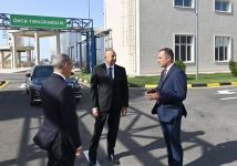 Prezident İlham Əliyev Sumqayıt Kimya Sənaye Parkında yeni müəssisələrin açılış və təməlqoyma mərasimlərində iştirak edib (FOTO/VİDEO) (YENİLƏNİB)
